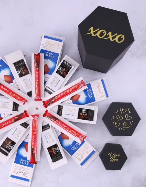 XOXO Chocolate Surprise Box (Lindt)