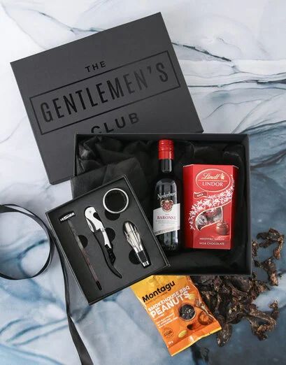 Gentlemans Club Wine Gift Box Set (Medium)