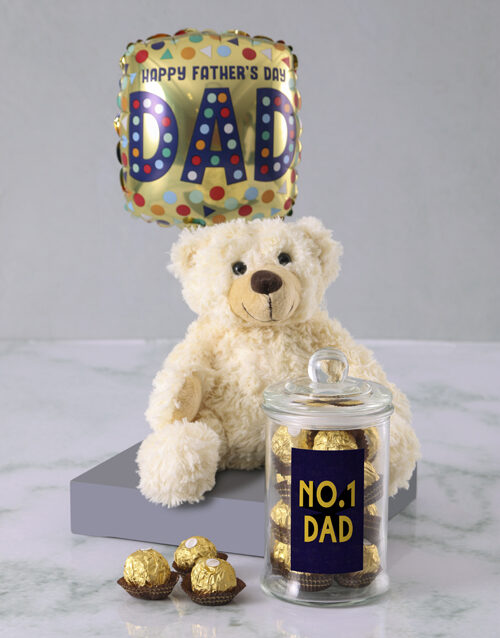 Number One Dad Candy Jar (MEDIUM)