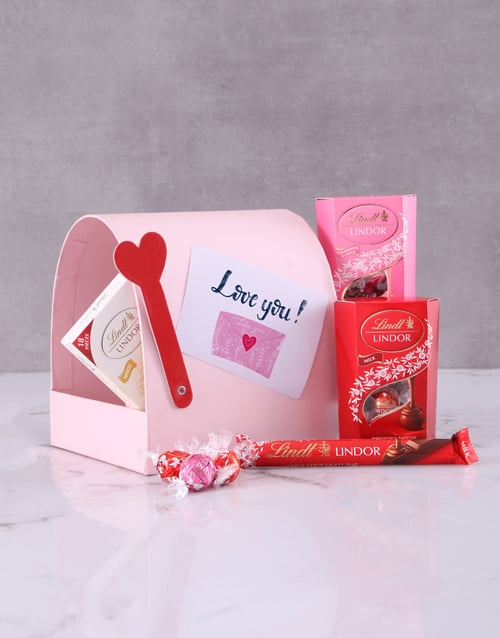 Love You Chocolate Post Box (STANDARD)