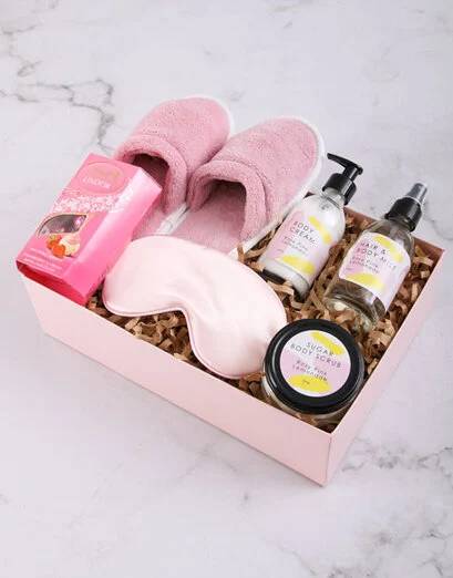 Pretty In Pink Bath And Body Box