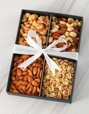 Bold And Bountiful Dried Fruit And Nut Tray (4pc)