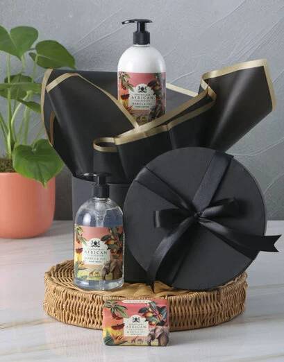Marula Elephant Pamper Spoils Hat Box