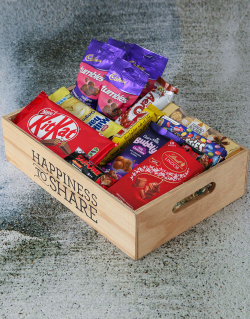 Chocolate Crate Of Happiness