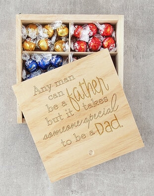 Special Dad Lindt Tray