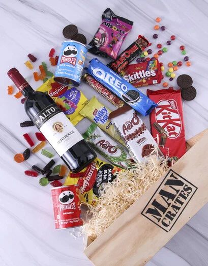 Sweet Assortments Man Crate (Standard)