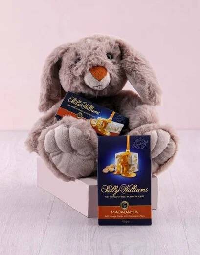Bunny With Nougat Hamper