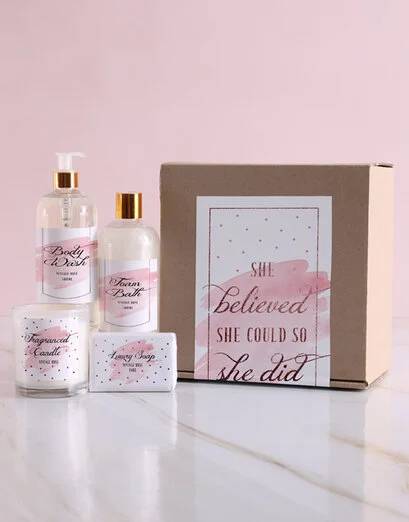 She Believed Bath Kraft Gift Set