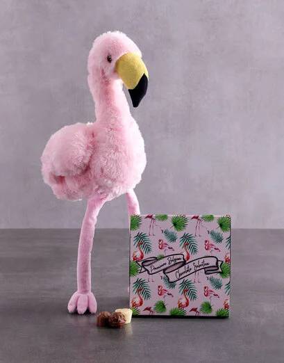 Flamingo And Choc Tray