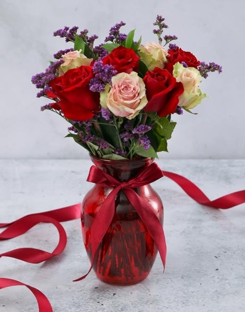 Expression Of Love Rose Vase