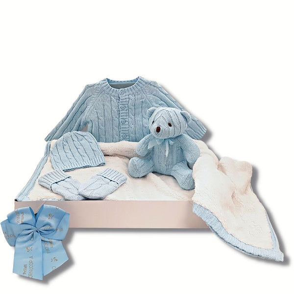 Tender Loving Baby Chic-Blue Baby Boy Gift Box Tender Loving Baby Chic-Blue Baby Boy Gift Box