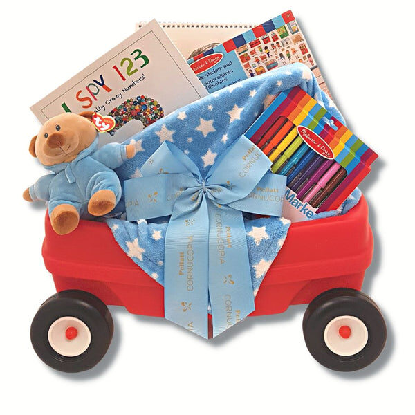 Wagon Full of Fun Gift Basket for Boys Wagon Full of Fun Gift Basket for Boys