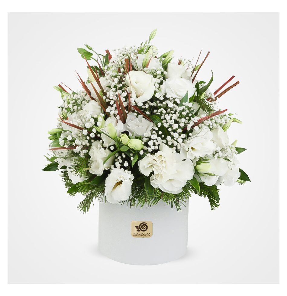 Arana Lisianthuses Flower Box