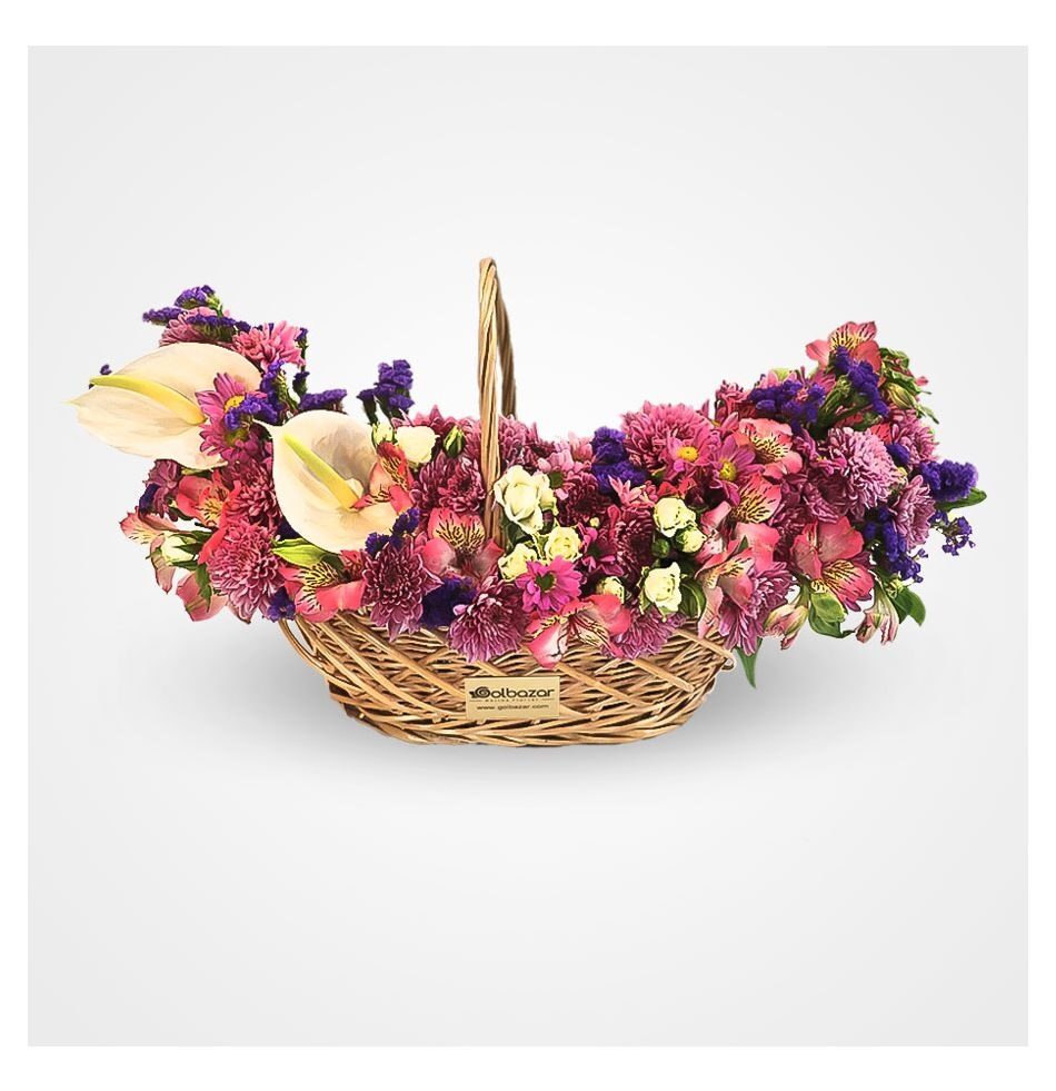 Arghavan Garden Flower Basket