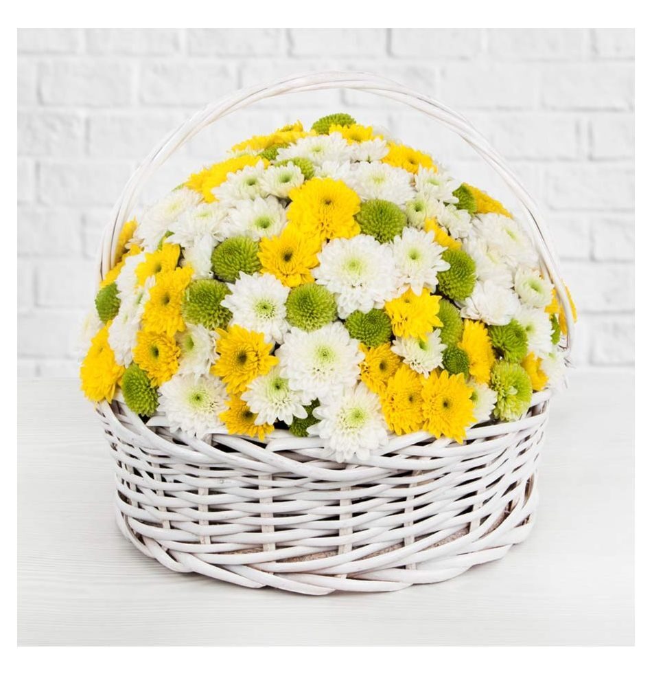 Dandelion Flower Basket
