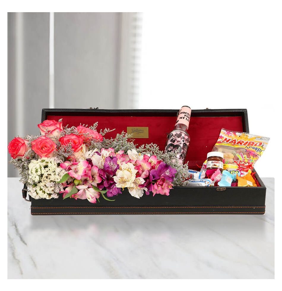 Elena Girl Flower Box