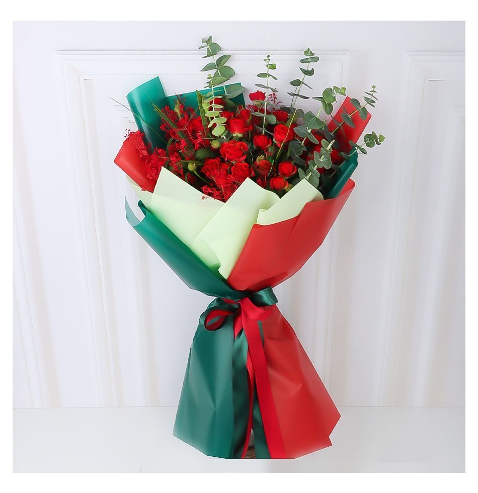 Lily Miniature Rose Bouquet