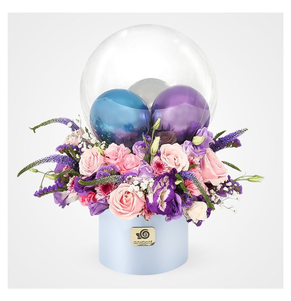 Mahoor Flower and Balloon Box