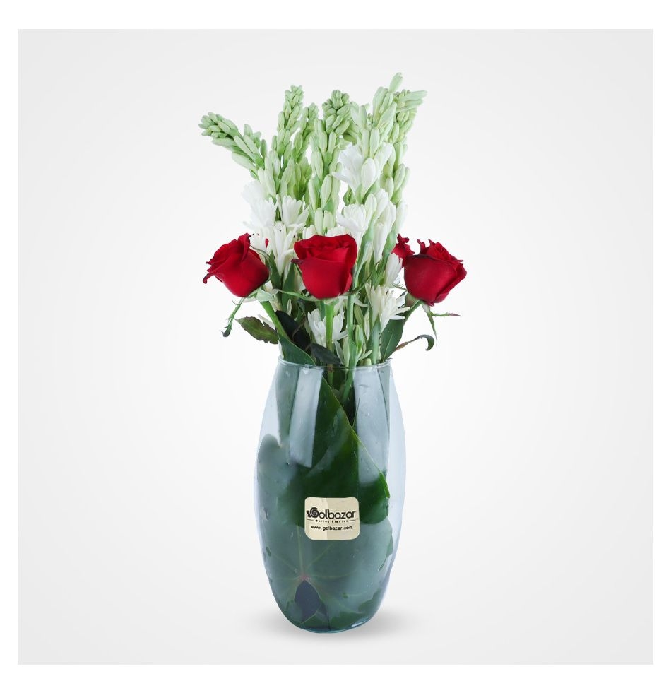 Rose & Tuberose Vase