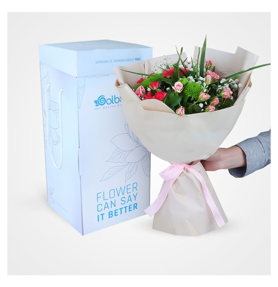 Roshna Miniature Roses Bouquet