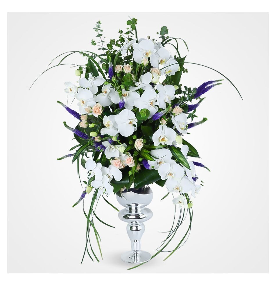 Royal Orchids Flower Vase