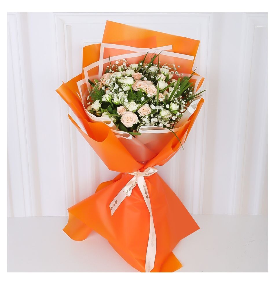 Rubina Miniature Rose Bouquet