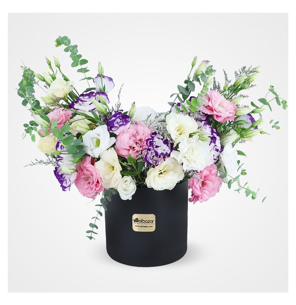 Tamanna Lisianthus Flower Box