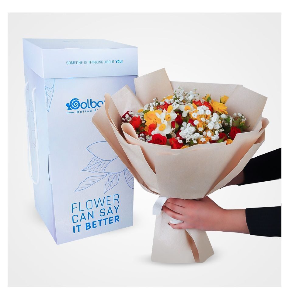 Totia Roses Flower Bouquet