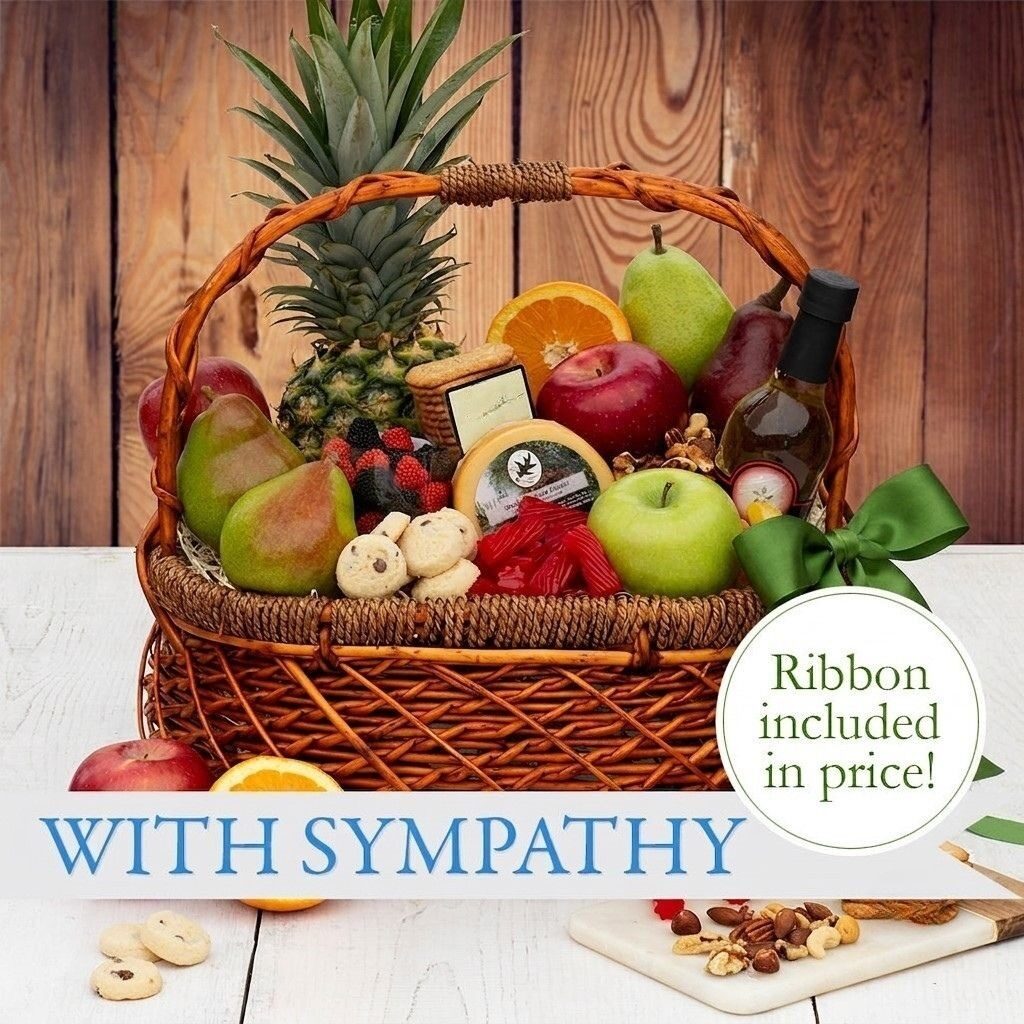 Heartfelt Condolence Fruit Basket