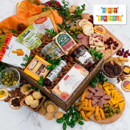 Classic Charcuterie Collection Gift Box - Birthday