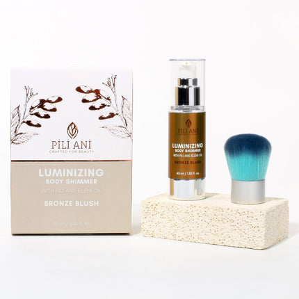 Luminizing Body Shimmer. With Pili and Elemi Oil (Bronze Blush)