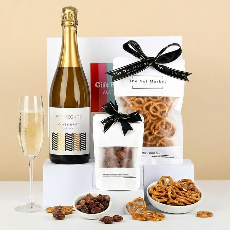 Chardonnay Pinot Noir & Nibbles Hamper