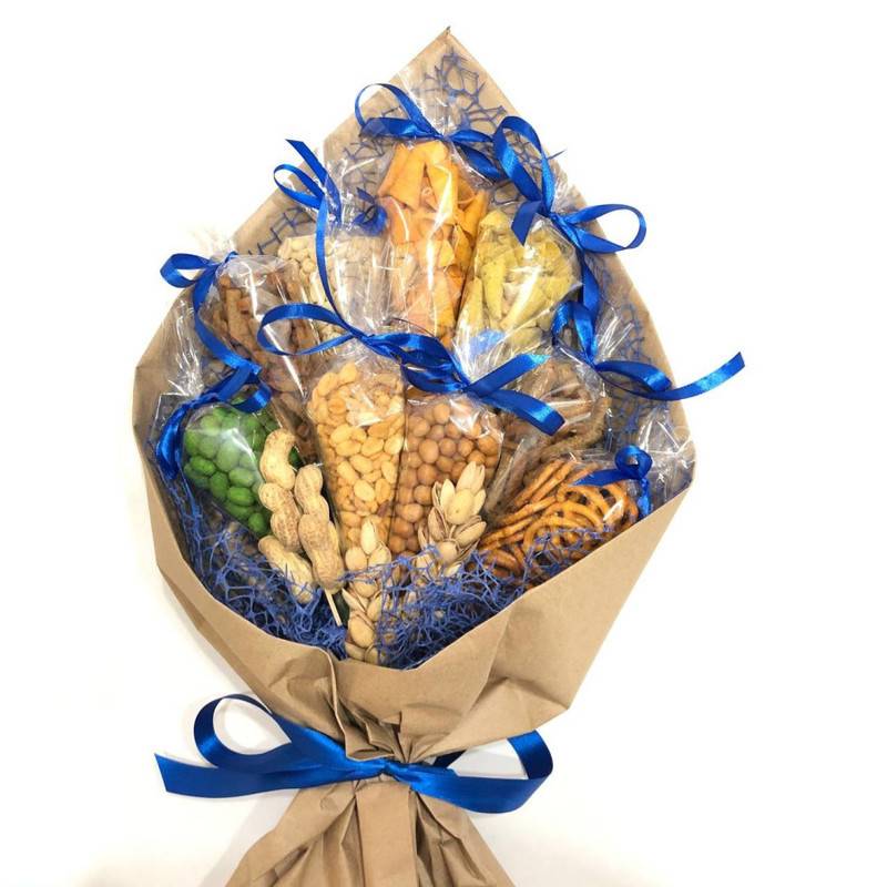 Men's,bouquet,of,snow