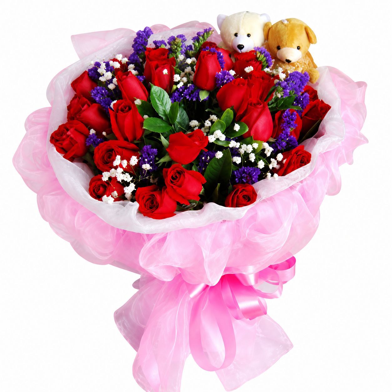 Dream Fairy 24 Red Roses Bouquet#17