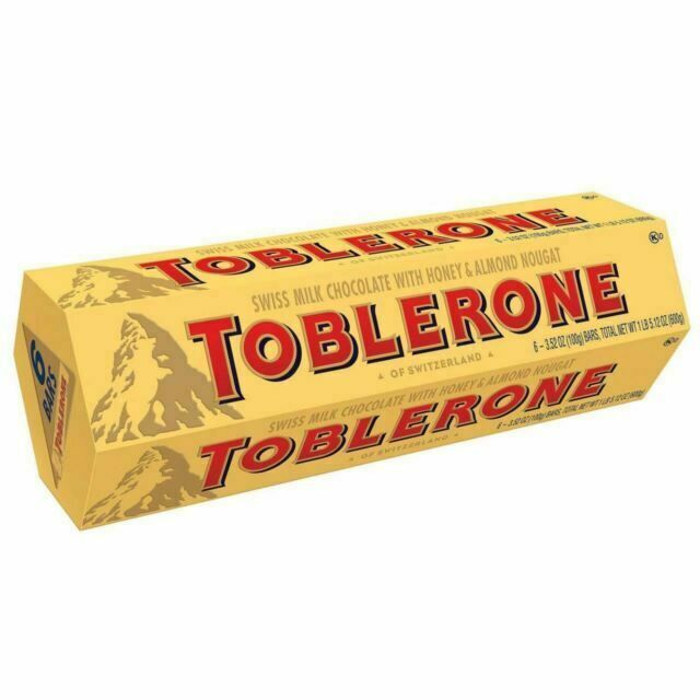 Toblerone Chocolate Bundle 6 X 100g