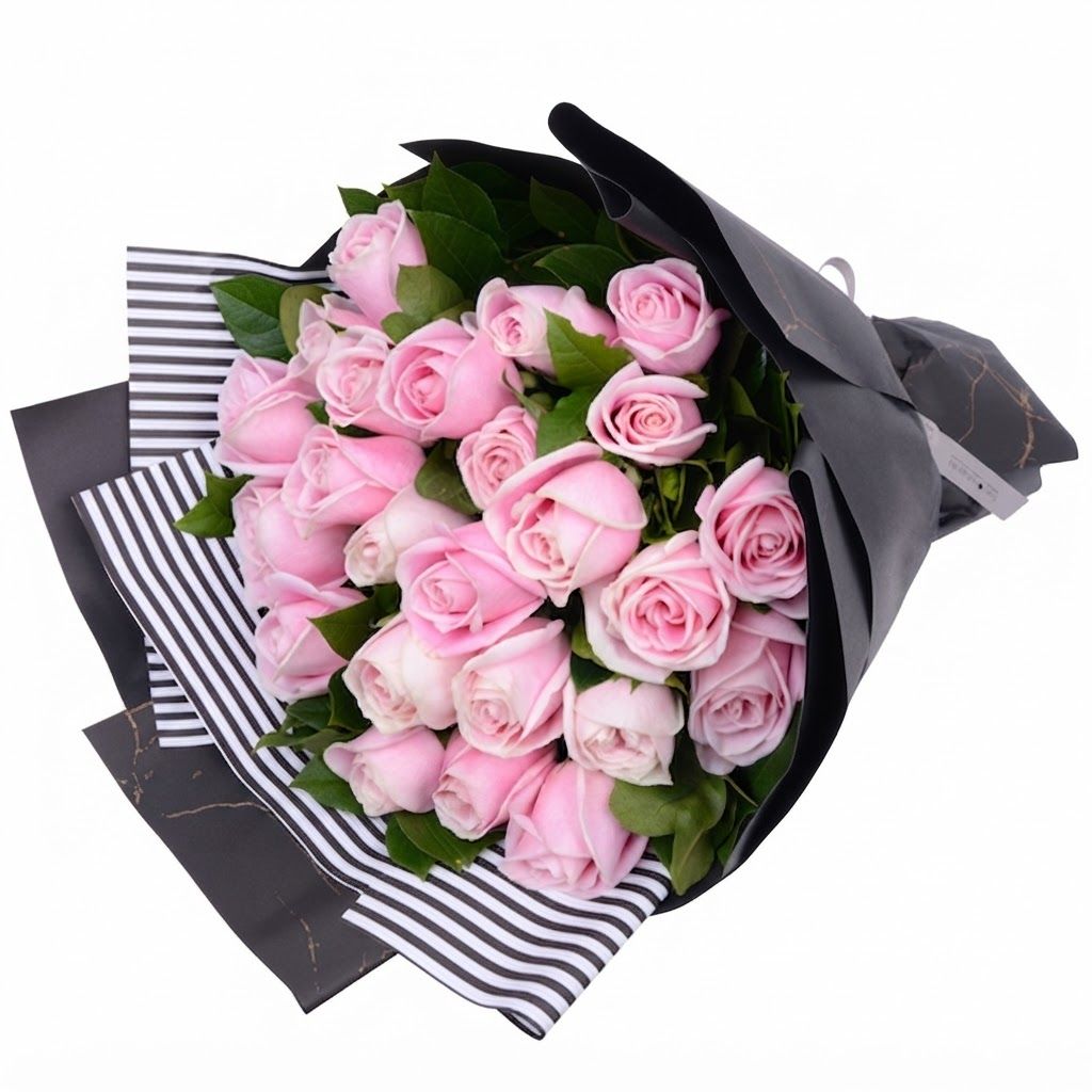 Love Password 24 Pink Roses