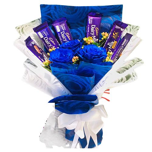 Flower with Chocolate Bouquet