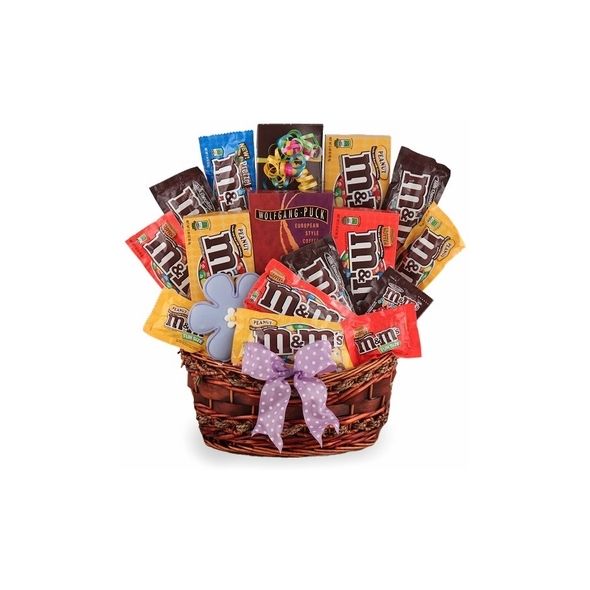 M&M Chocolate Basket