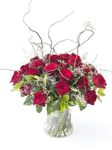 Glorious Red Rose Arrangement (Medium (24 Roses) (As Shown))