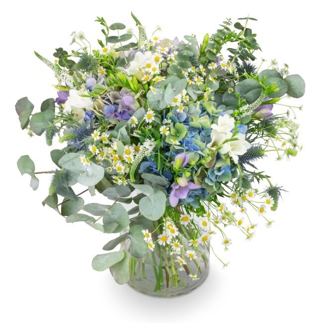 Bouquet with hydrangea – Ninette (Small)