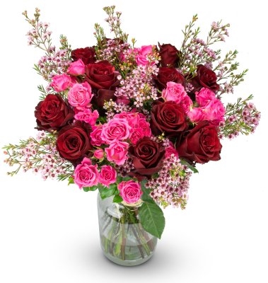 bouquet of Scarlet roses (Small)