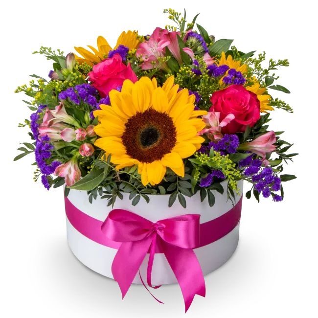 Box of flowers – Heli (Medium)