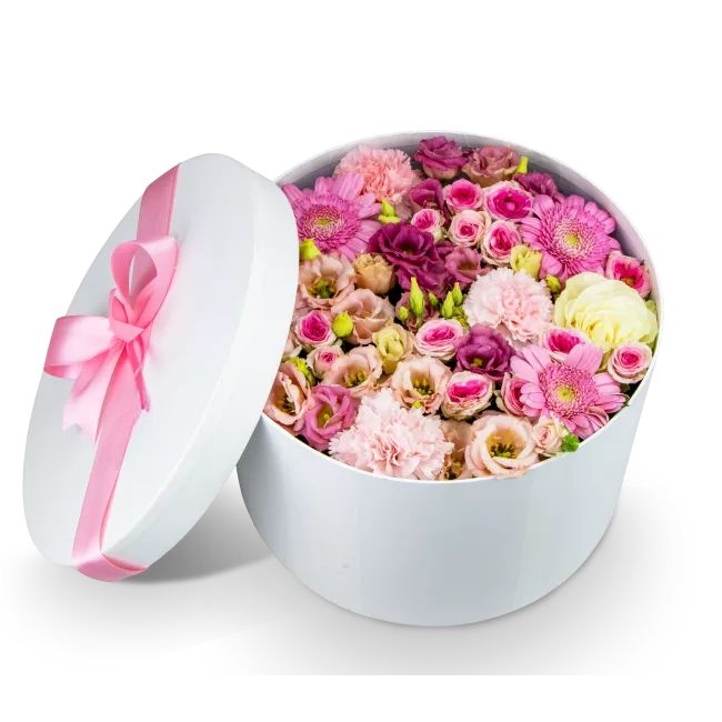 Box of flowers – Misty (Small)