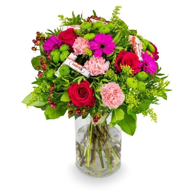 flower mix with chocolate – Babette (Small)