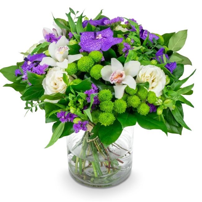 Bouquet of purple flowers – CEleste (Small)