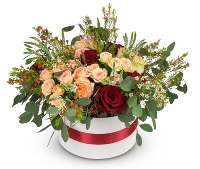 Box of flowers Viviane (Medium)