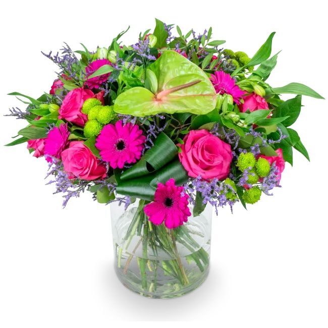 Bouquet of pink flowers – Yvette (Small)