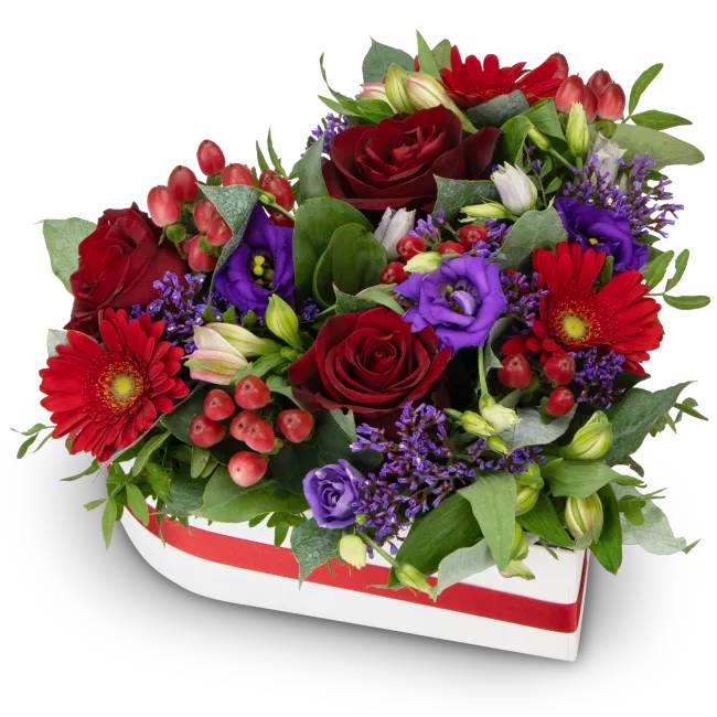 Box of flowers – Cherry (Medium)