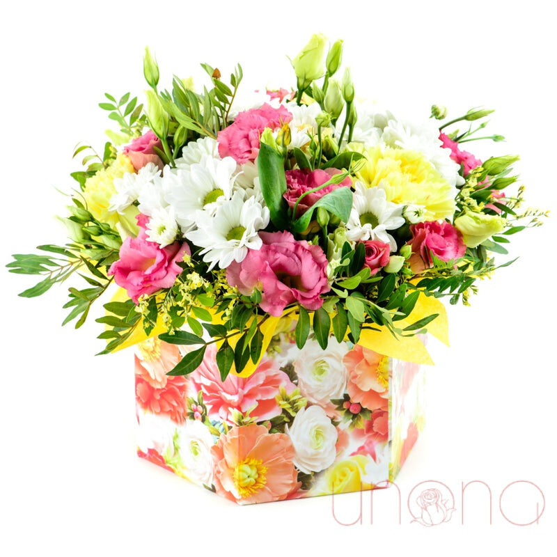 BRIGHT SURPRISE ARRANGEMENT BOX
