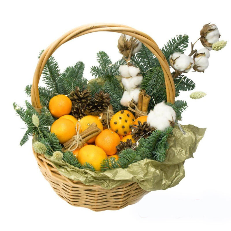 Crisp of Tangerine Gift Basket (regular)